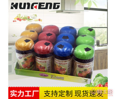 【匯豐廠家批發(fā)供應(yīng)創(chuàng)意簡(jiǎn)約牙簽罐酒店家用客廳居家便攜牙簽瓶牙簽盒HF-3017.4*3.6CM】金華市匯豐日用品廠 - 產(chǎn)品庫(kù)